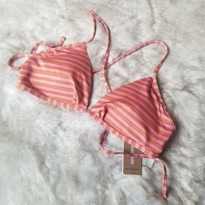 Patagonia ⛰ Petra Pink Kupala Strappy Bikini Top